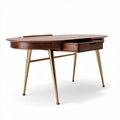 Scrivania in legno con cassetto per ufficio o studio – 120 x 60 x 75 cm