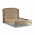 Letto imbottito in tessuto per camera da letto – 200 x 160 x 110 cm