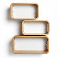 Contenitore multifunzionale in legno per organizzazione – 30 x 15 x 10 cm