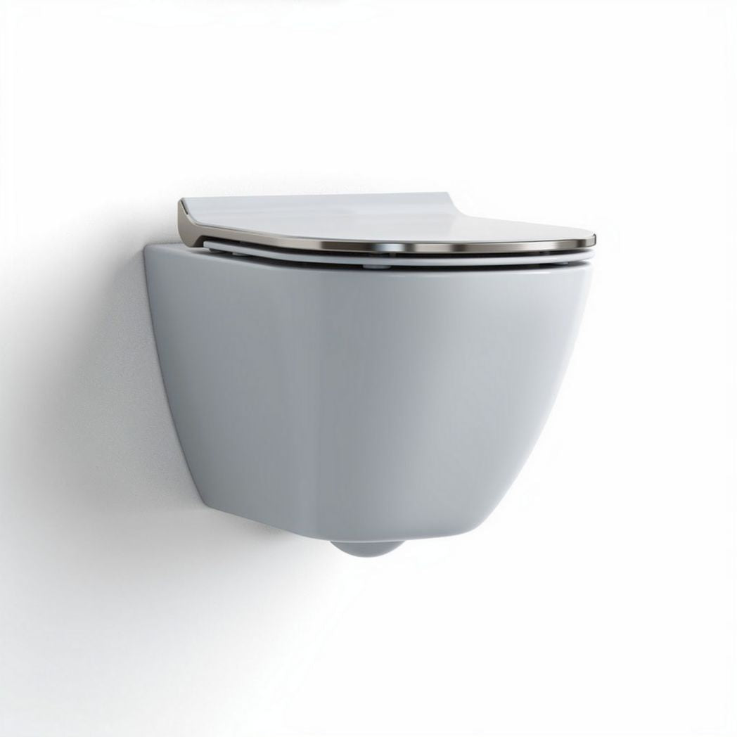 Vaso sanitario sospeso in ceramica per bagno – 60 x 36 x 35 cm
