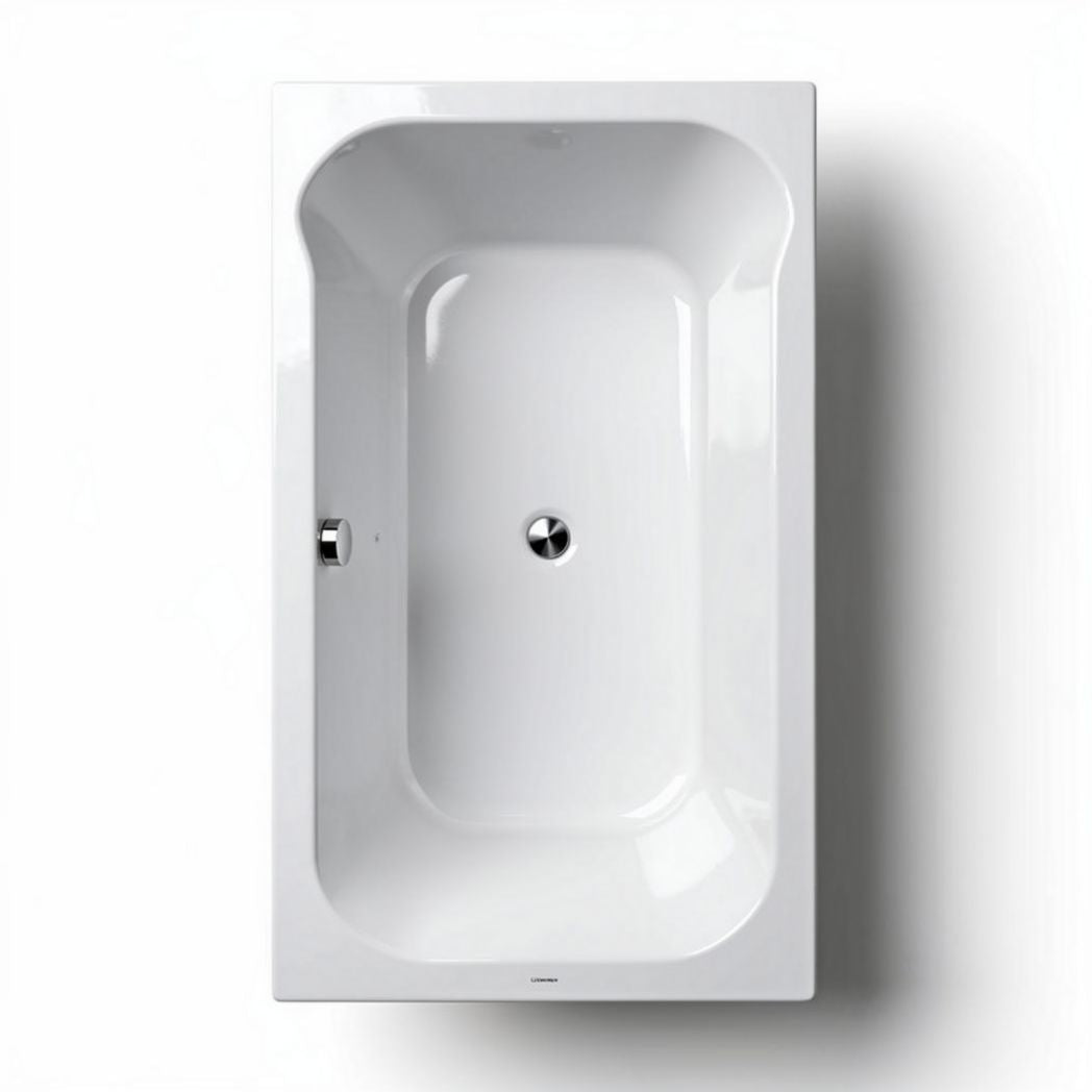 Vasca da bagno in acrilico per bagno – 150 x 75 x 50 cm